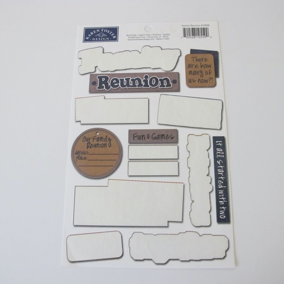 Scrapbooking Sticker Bundle For Paper Crafts Family Home Memories (New & Used) - Picture 8 of 13